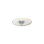 Hermia Lily Tuval 6 TT Juego de 6 Platos de Postre Multicolor Porcelana 20x20 cm